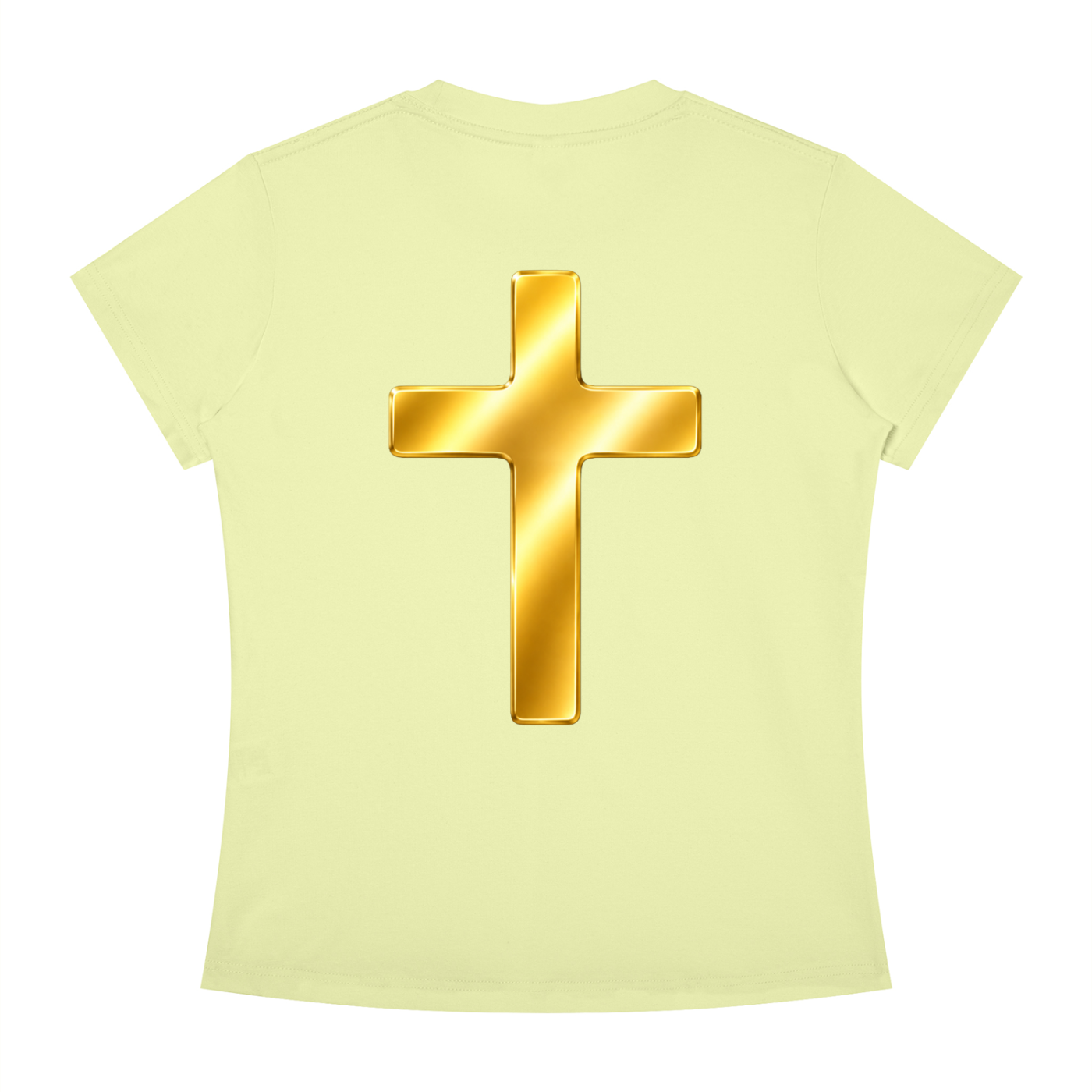 Jubiloré "Shroud of Turin" Women's Slim Fit Crewneck T-Shirt