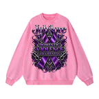 Jubilore "DVA" Snow Washed Oversized Sweatshirt