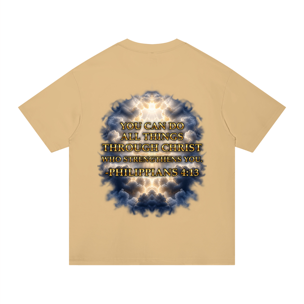 Jubilore "Christ Saves" Unisex Regular Fit Cotton T-Shirt