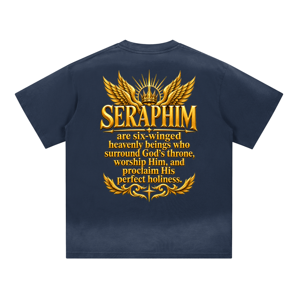 Jubilore Seraphim Petite Crew Neck Sunfade Edge T-Shirt