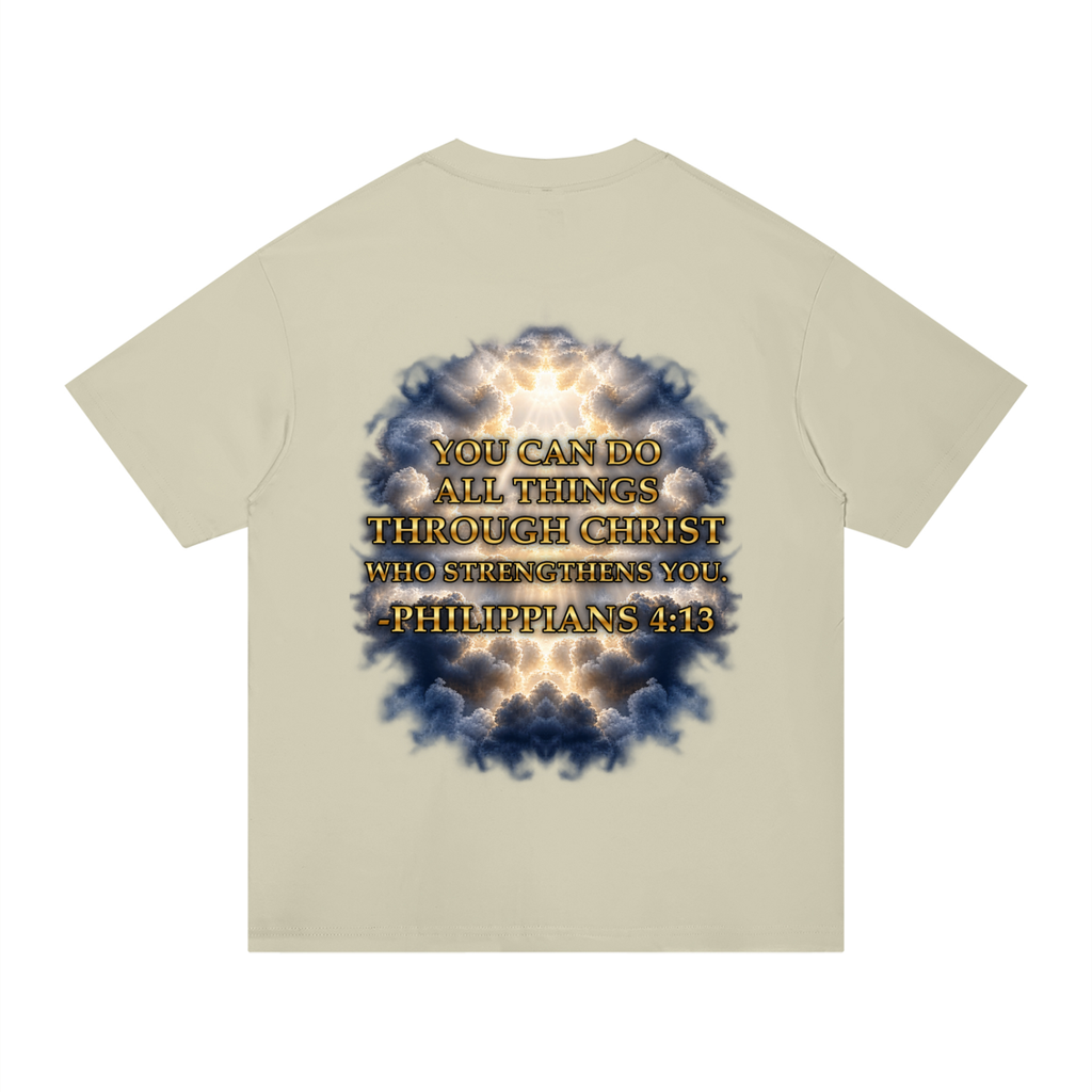 Jubilore "Christ Saves" Unisex Regular Fit Cotton T-Shirt