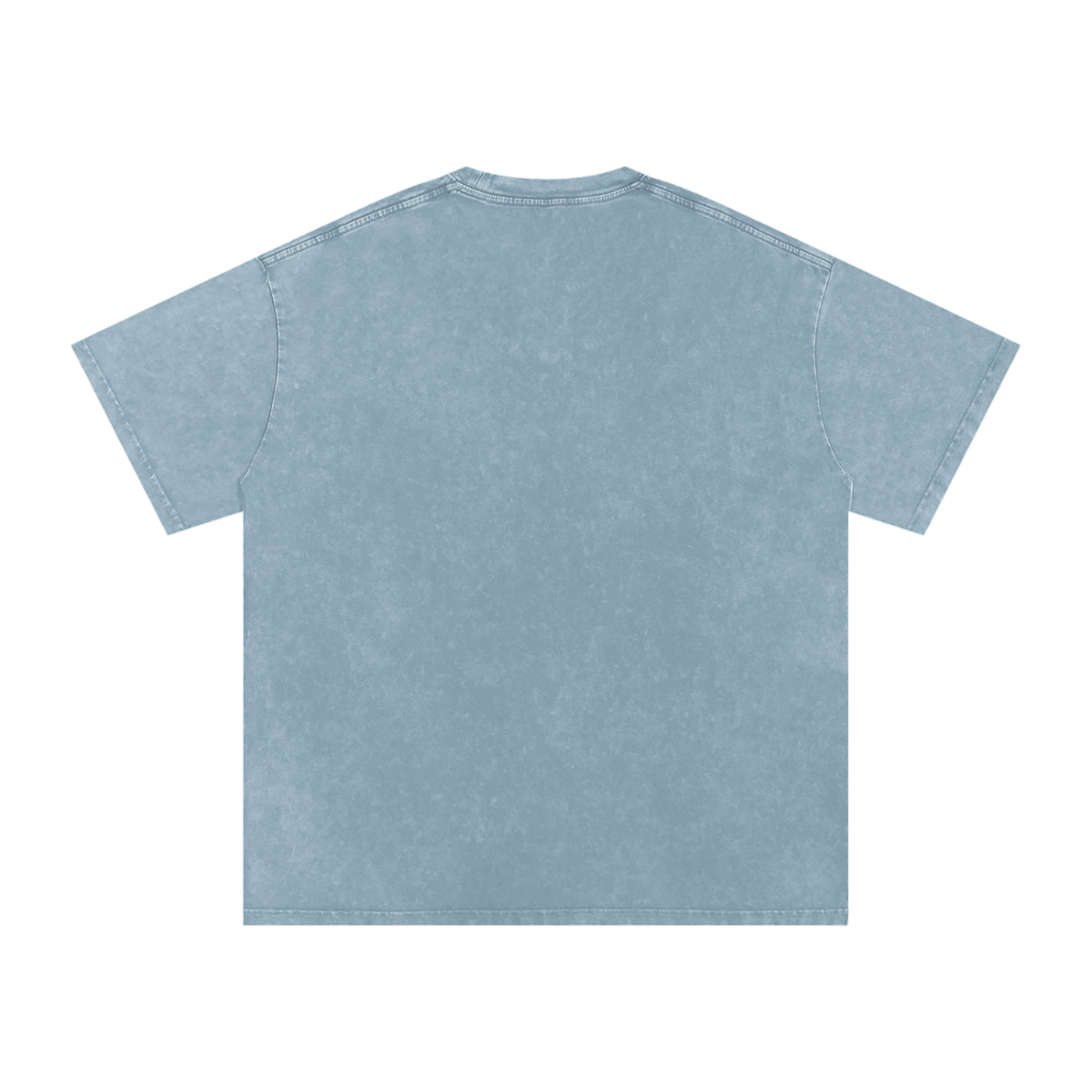 Jubilore Stacked Snow Washed Oversized Cotton T-Shirt