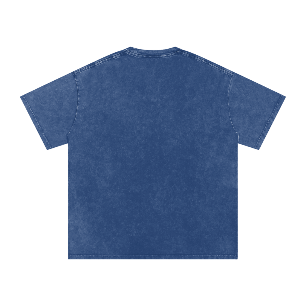 Jubilore "CC" Snow Washed Oversized Cotton T-Shirt