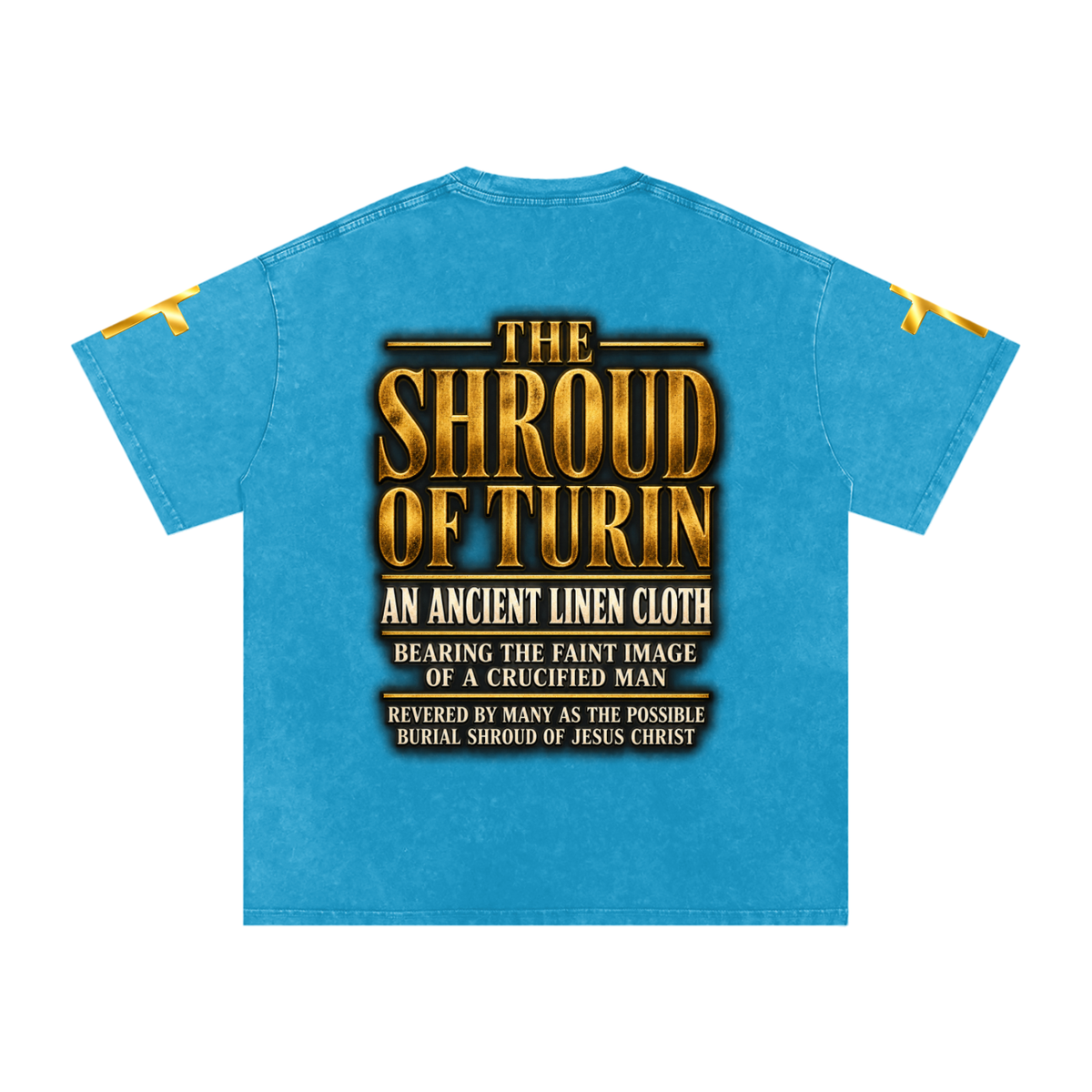 Jubilore "SOT" Snow Washed Oversized Cotton T-Shirt
