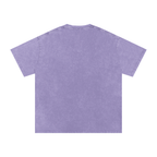 Jubilore Stacked Snow Washed Oversized Cotton T-Shirt