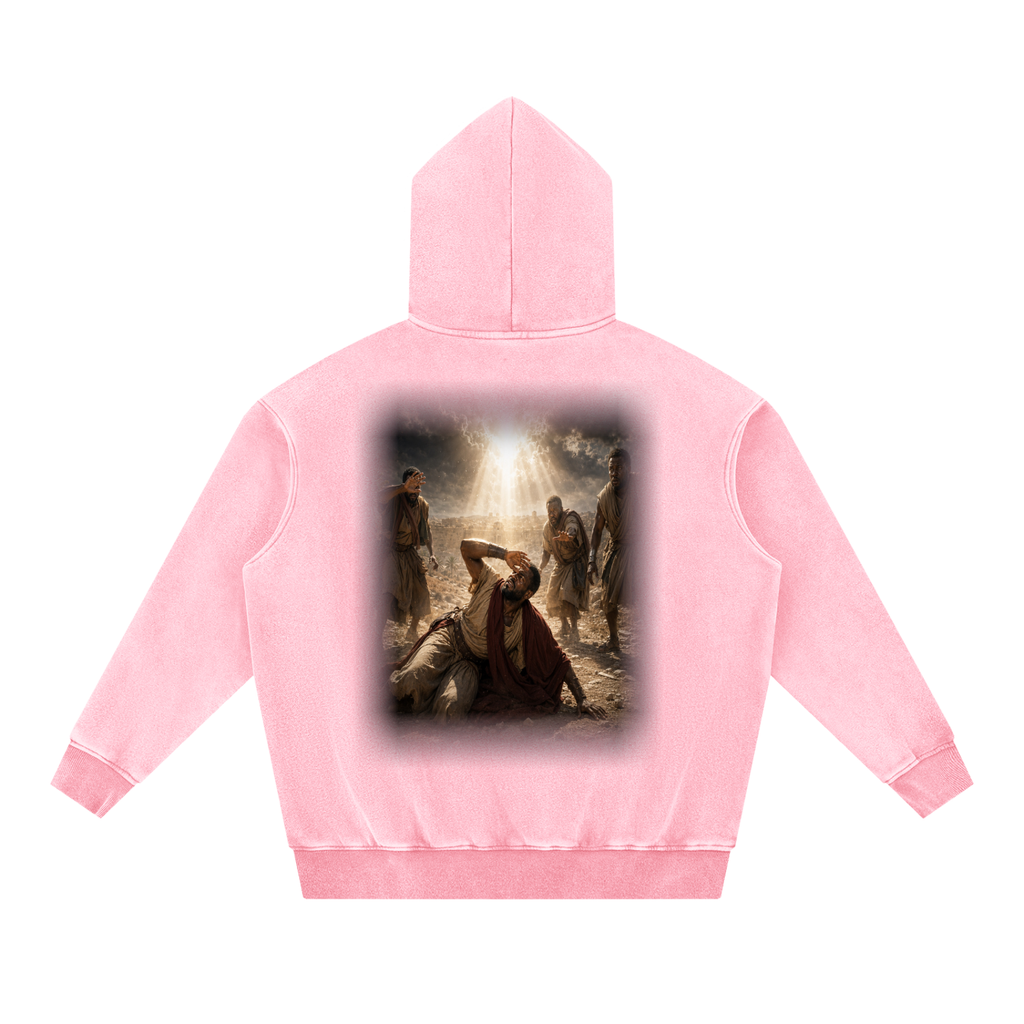 Jubilore "Paul" Snow Wash Fleece Oversize Hoodie