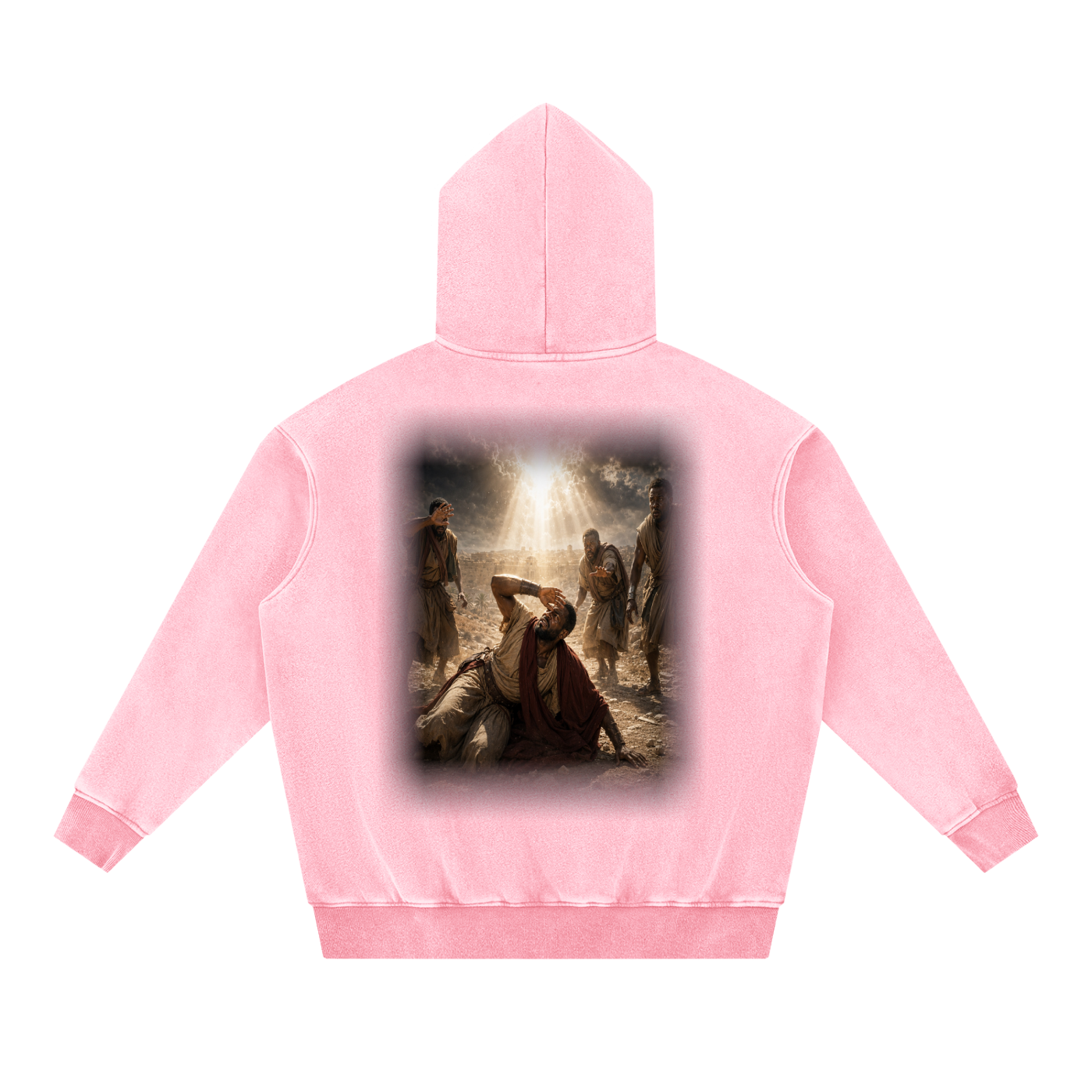 Jubilore "Paul" Snow Wash Fleece Oversize Hoodie