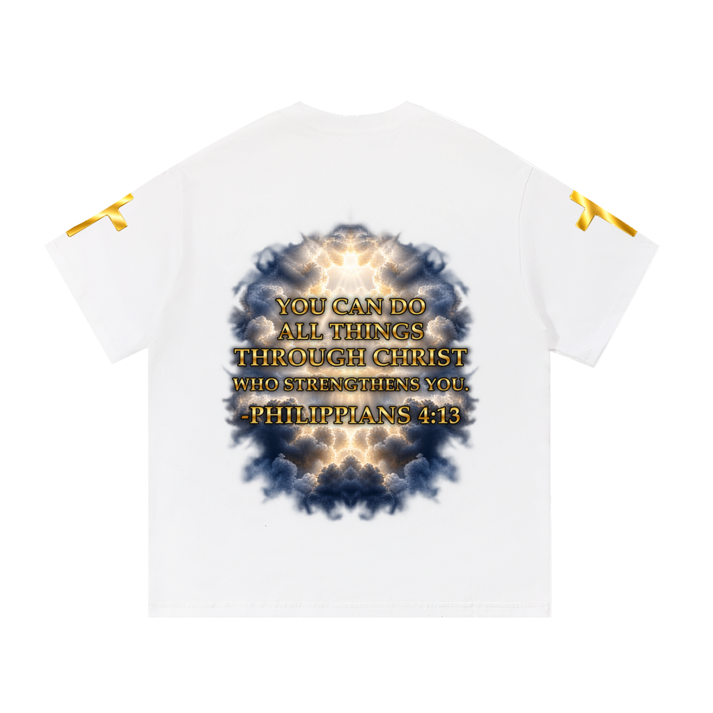Jubilore "Christ Saves" Essential Cotton T-Shirt
