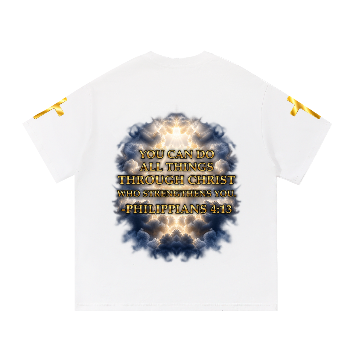 Jubilore "Christ Saves" Essential Cotton T-Shirt