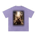 Jubilore “Paul” Snow Washed Oversized Cotton T-Shirt