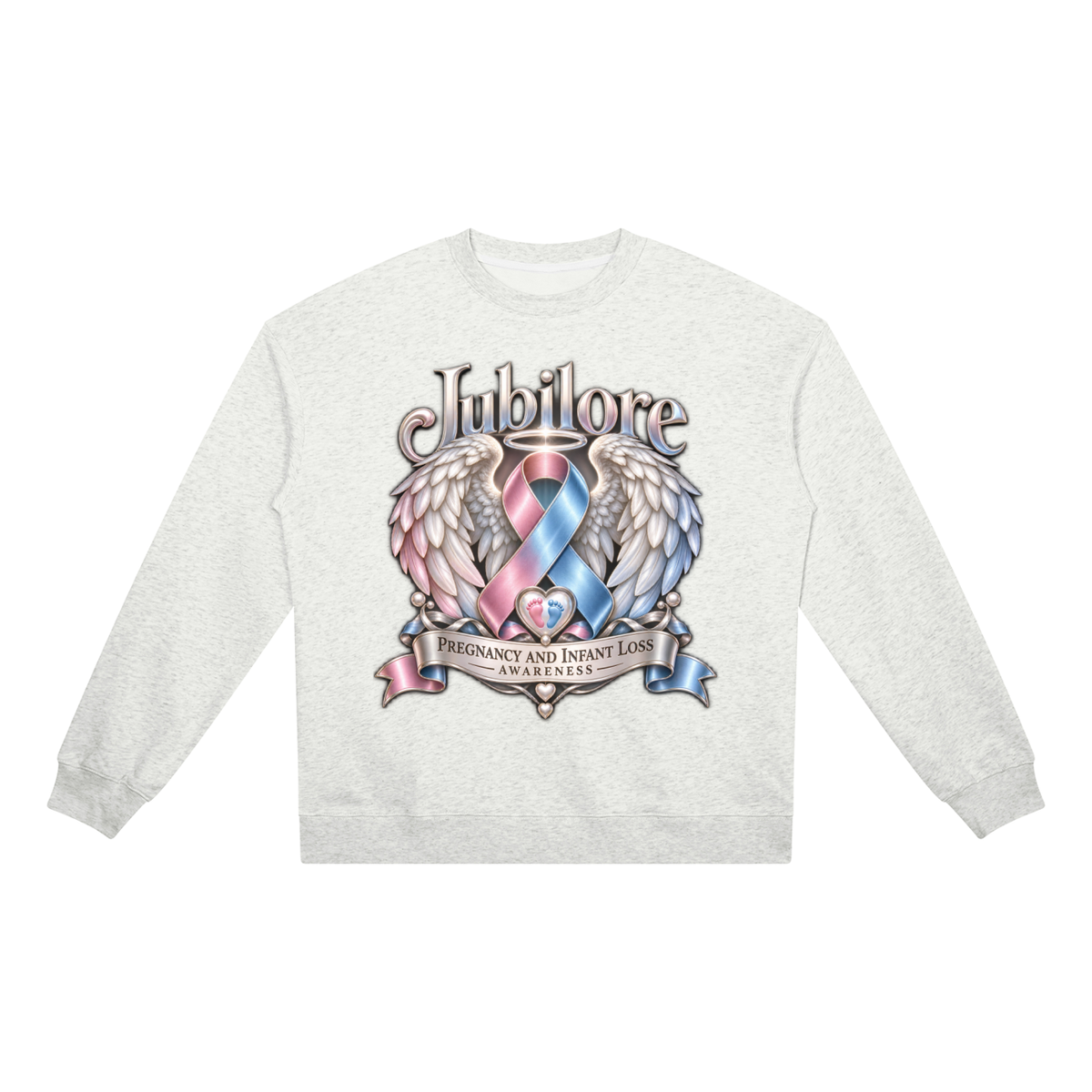 Jubilore "PILA" Unisex Heavyweight Crewneck Sweatshirt