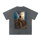Jubilore “Moses” Snow Washed Oversized Cotton T-Shirt