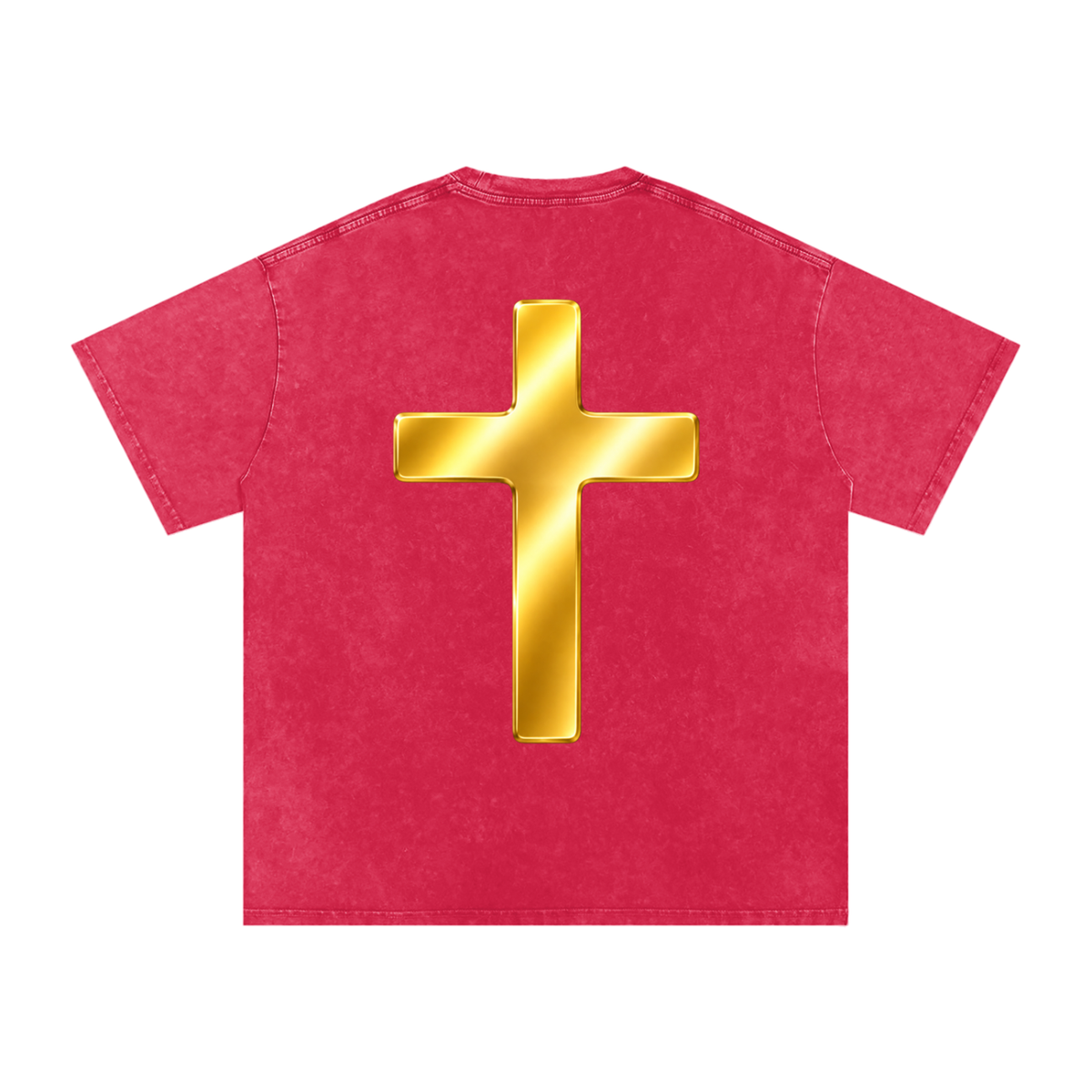 Jubilore "Shroud of Turin" Snow Washed Oversized Cotton T-Shirt