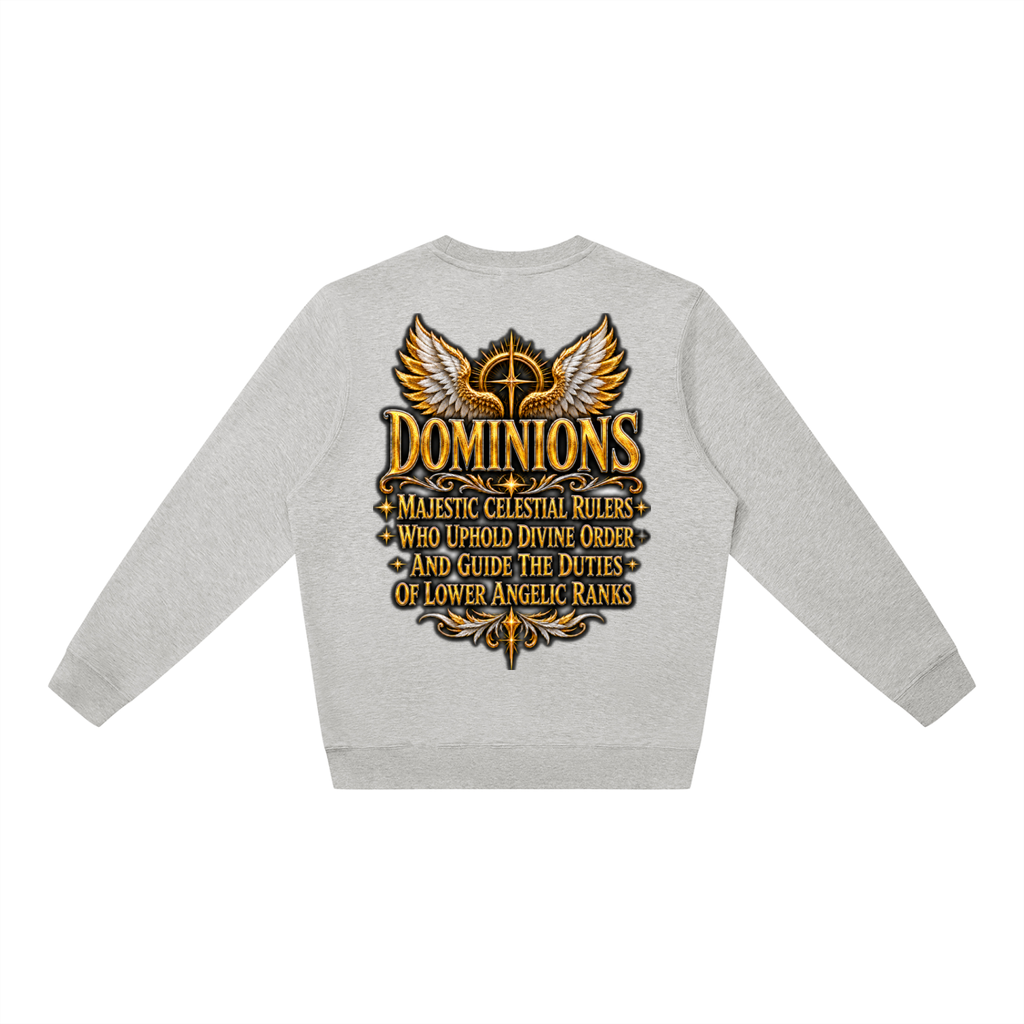 Jubilore "Dominions" Unisex Oversized Crewneck Sweatshirt