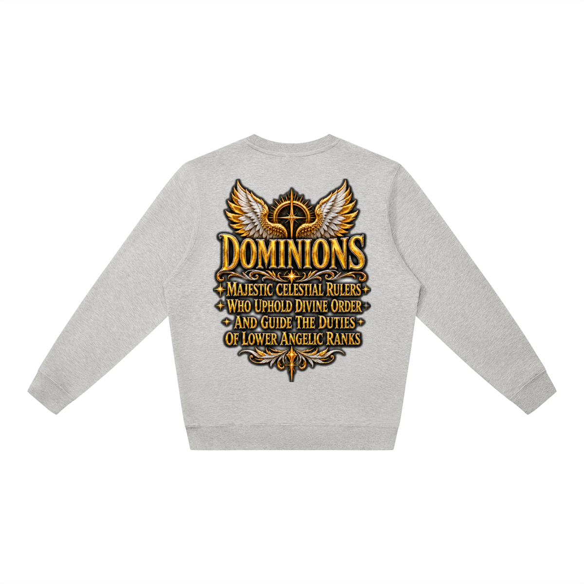 Jubilore "Dominions" Unisex Oversized Crewneck Sweatshirt