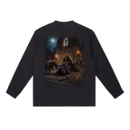 Jubilore "Jezebel" Essential Crewneck Long-Sleeve T-Shirt