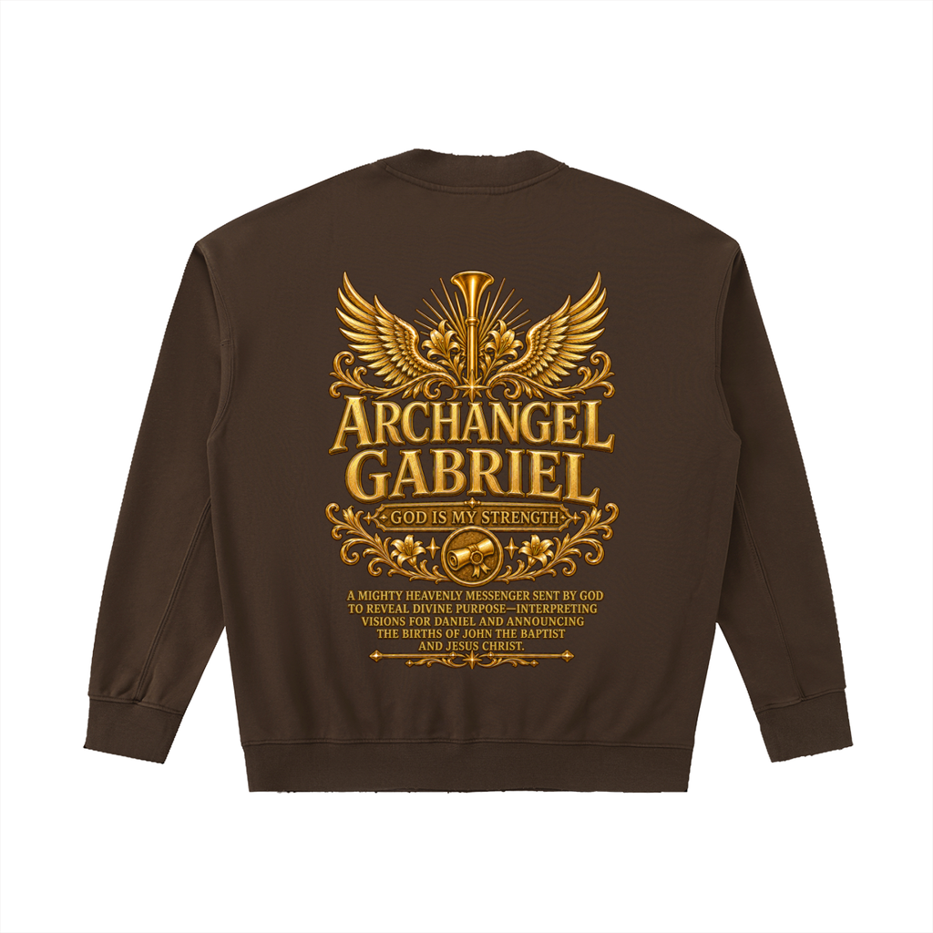 Jubilore "Gabriel" Drop Shoulder Crewneck Sweatshirt