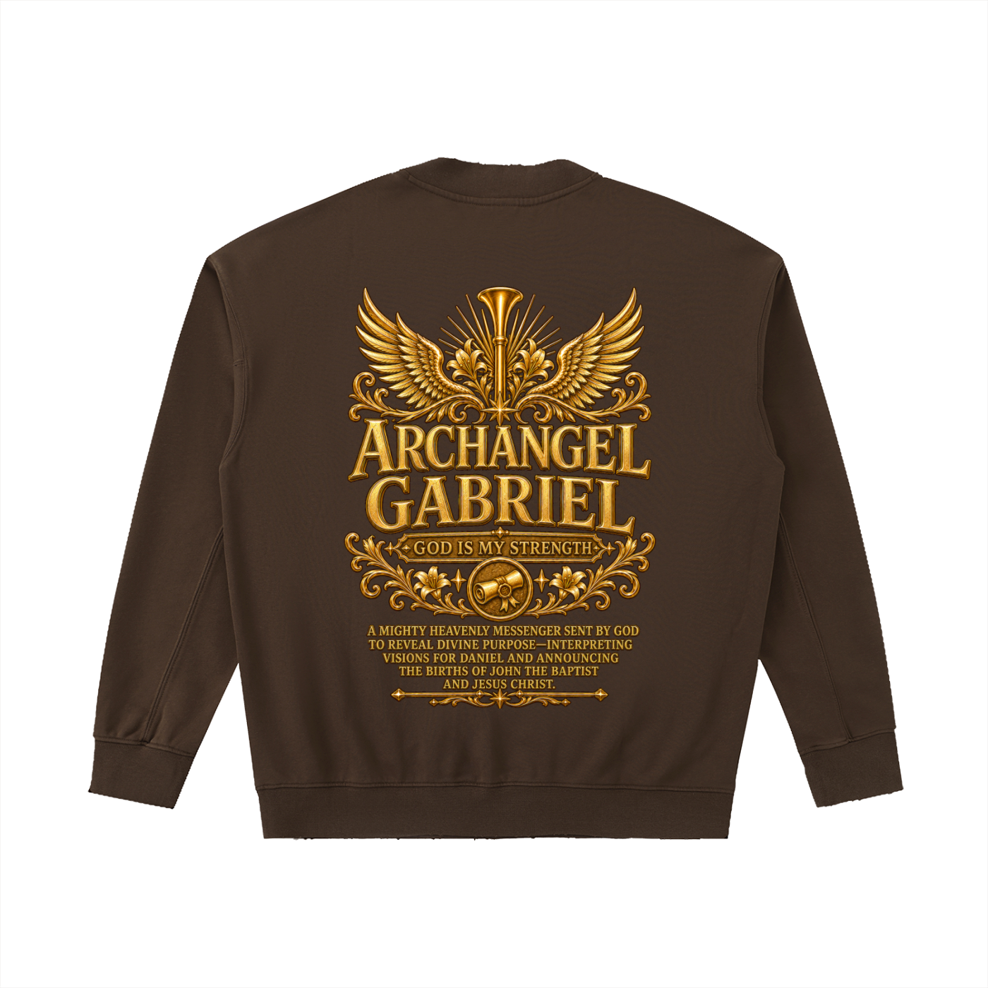 Jubilore "Gabriel" Drop Shoulder Crewneck Sweatshirt