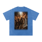 Jubilore "Sodom & Gomorrah" Snow Washed Oversized Cotton T-Shirt