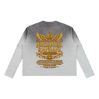 Jubilore "Raphael" Unisex Vintage Wash Layered T-Shirt