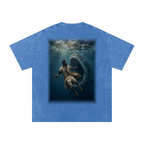 Jubilore "Jonah" Snow Washed Oversized Cotton T-Shirt