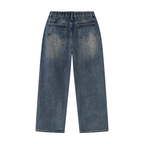 Jubilore Men's Vintage Wash Denim Jeans