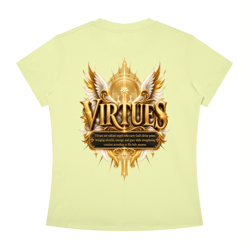 Jubiloré "Virtues" Women's Slim Fit Crewneck T-Shirt