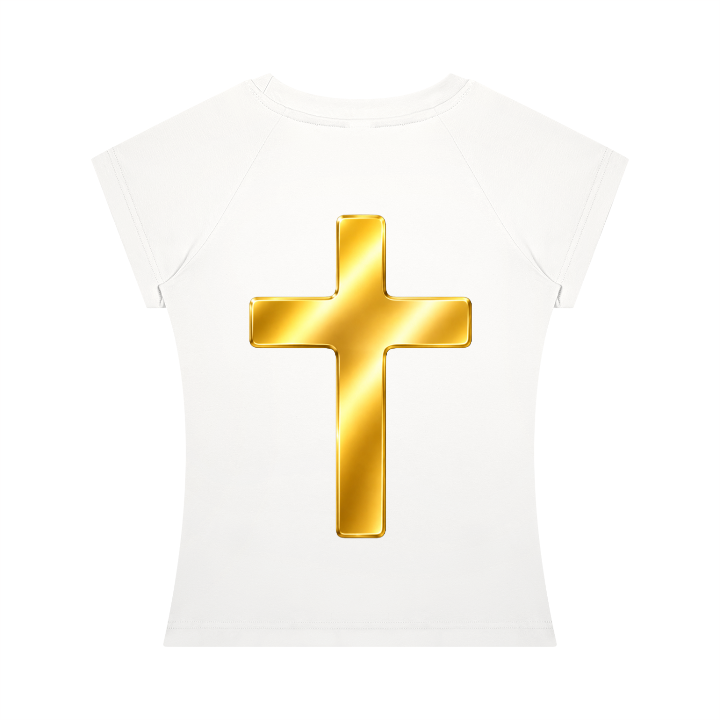 Jubiloré "Shroud of Turin" Women’s Slim Raglan T-Shirt