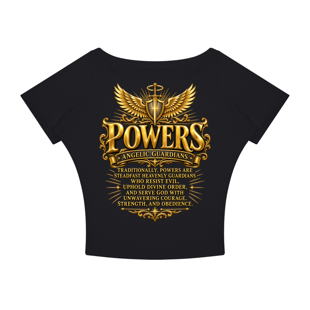 Jubiloré "Powers" Women’s Boatneck Raglan T-Shirt