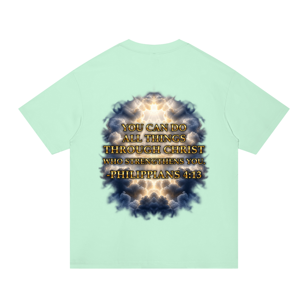 Jubilore "Christ Saves" Unisex Regular Fit Cotton T-Shirt