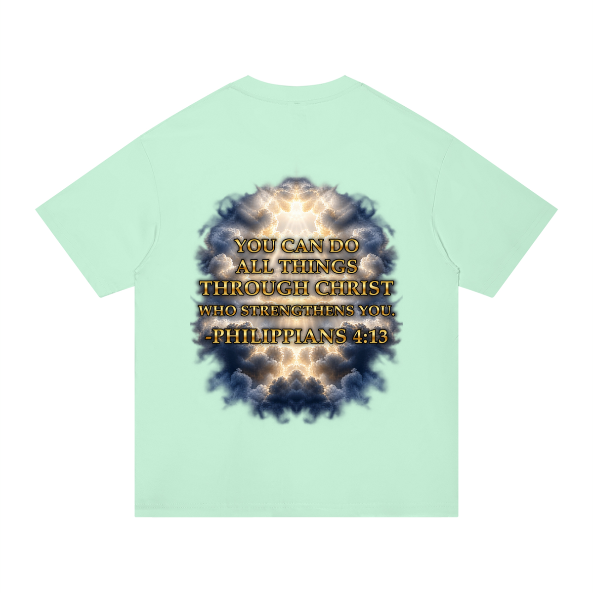 Jubilore "Christ Saves" Unisex Regular Fit Cotton T-Shirt
