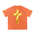 Jubilore "Jesus Is LORD" Snow Washed Oversized Cotton T-Shirt