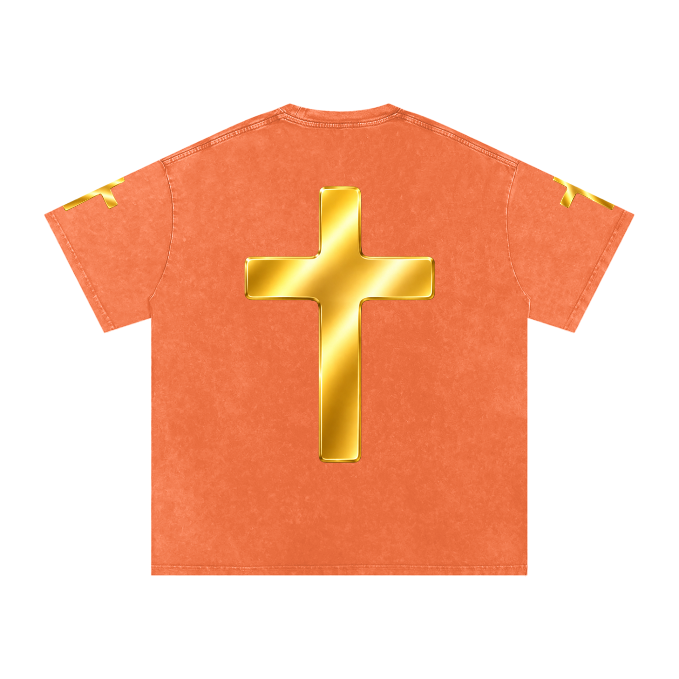 Jubilore "Jesus Is LORD" Snow Washed Oversized Cotton T-Shirt