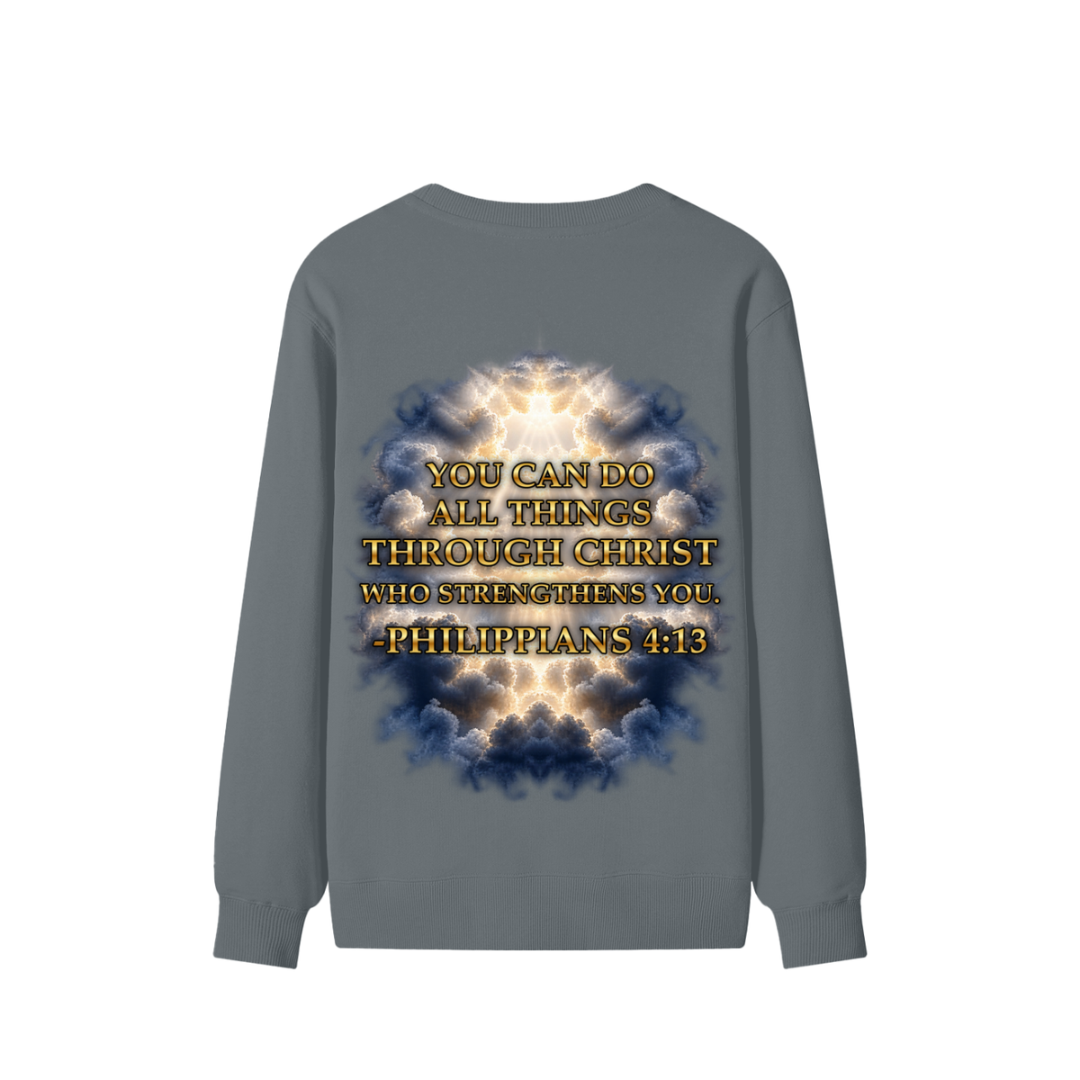 Jubilore "Christ Saves" Classic Unisex Cotton Sweatshirt