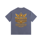 Jubilore "Principalities" Vintage Washed Oversized Cotton T-Shirt