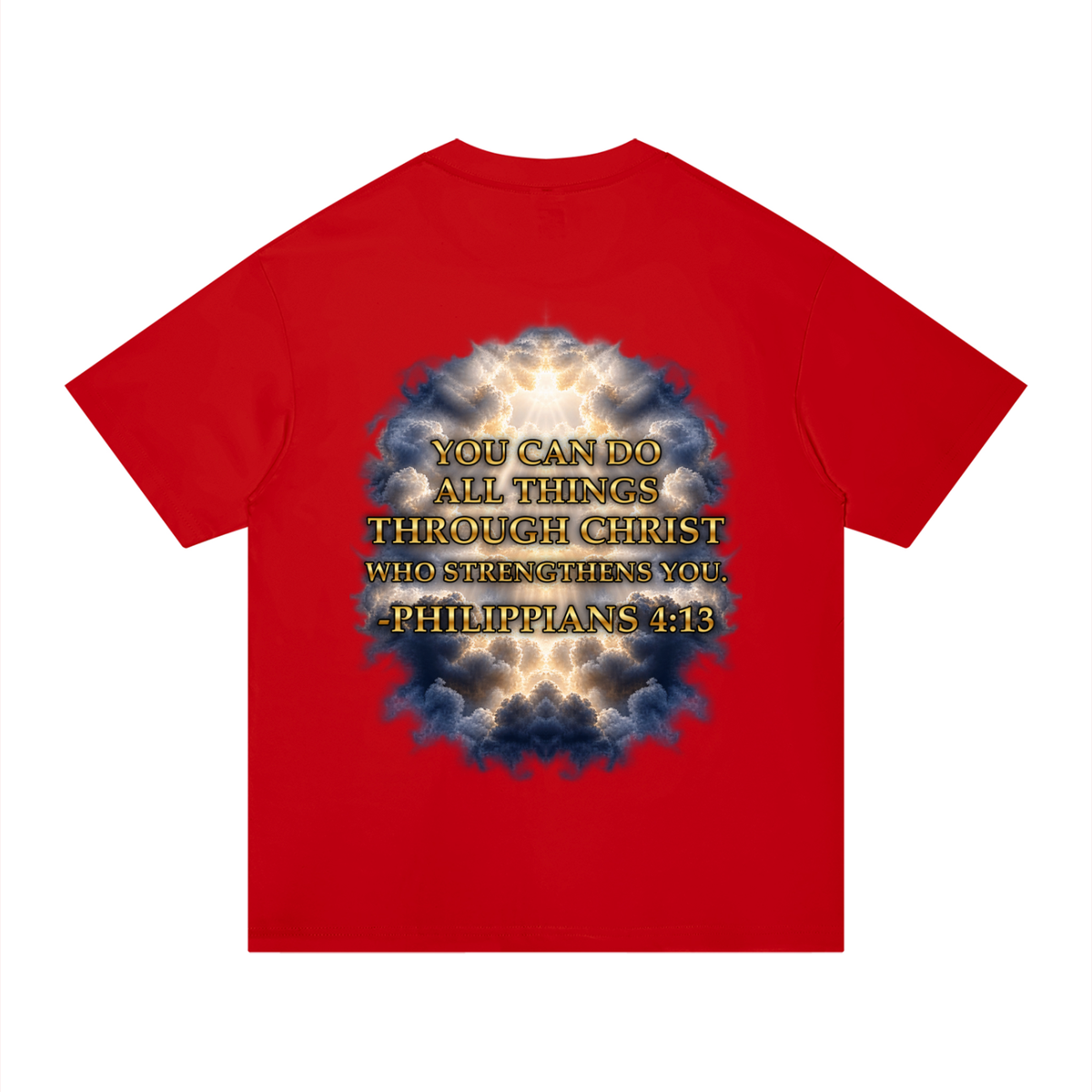 Jubilore "Christ Saves" Unisex Regular Fit Cotton T-Shirt