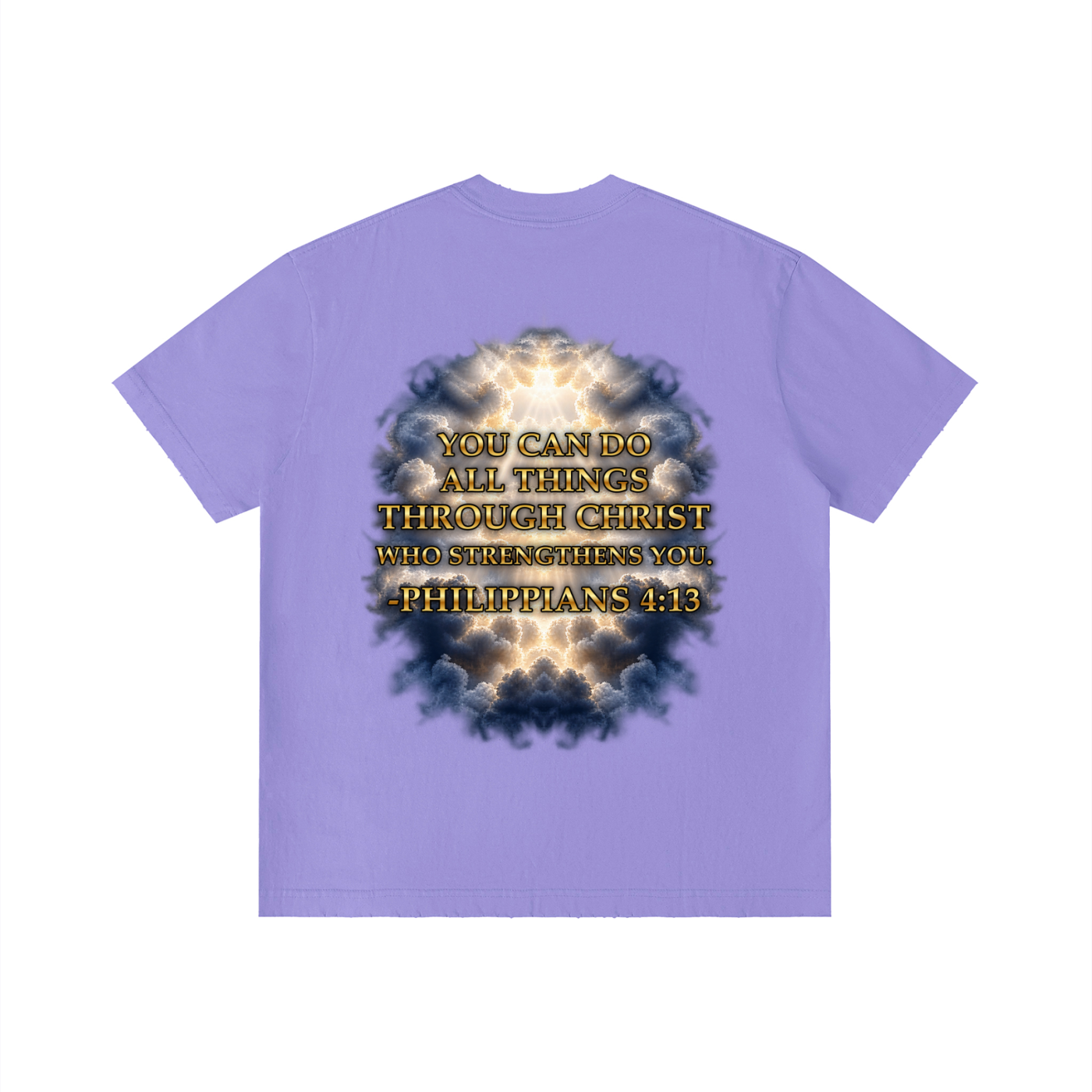 Jubilore "Christ Saves" Unisex Vintage Wash Distressed T-Shirt