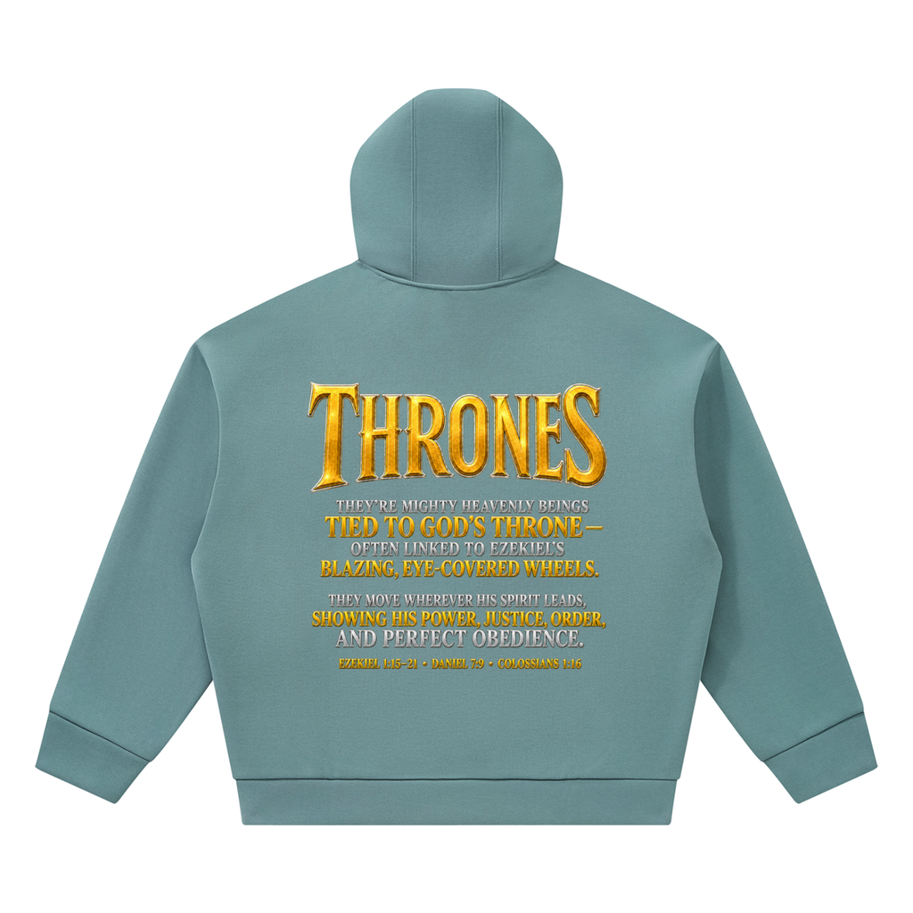 Jubilore Thrones Unisex Heavyweight Fleece Boxy Hoodie