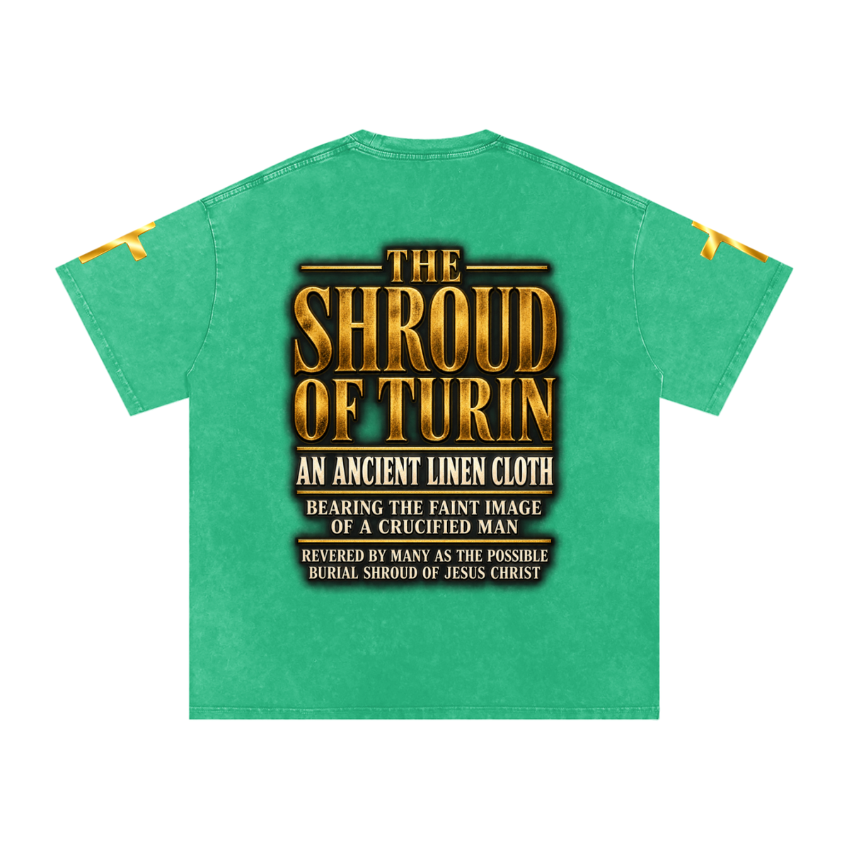 Jubilore "SOT" Snow Washed Oversized Cotton T-Shirt