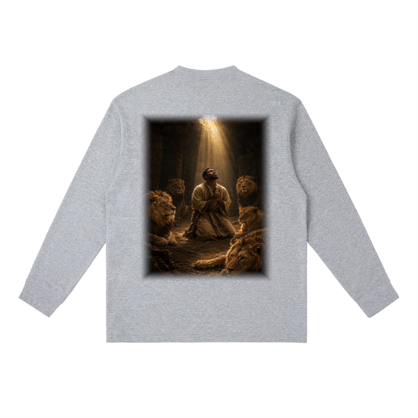 Jubilore "Daniel" Essential Crewneck Long-Sleeve T-Shirt