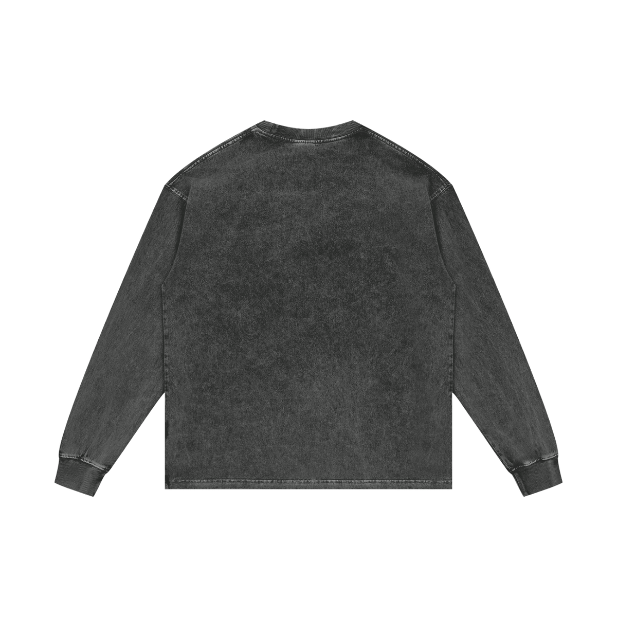 Jubilore "NAA" Acid Wash Oversize Long Sleeve T-Shirt