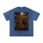 Jubilore "Sodom & Gomorrah" Snow Washed Oversized Cotton T-Shirt