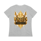 Jubiloré "Virtues" Women's Regular Fit Crewneck T-Shirt