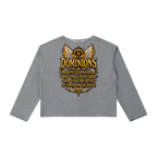 Jubiloré "Dominions" Women's Raw Hem Long Sleeve T-Shirt