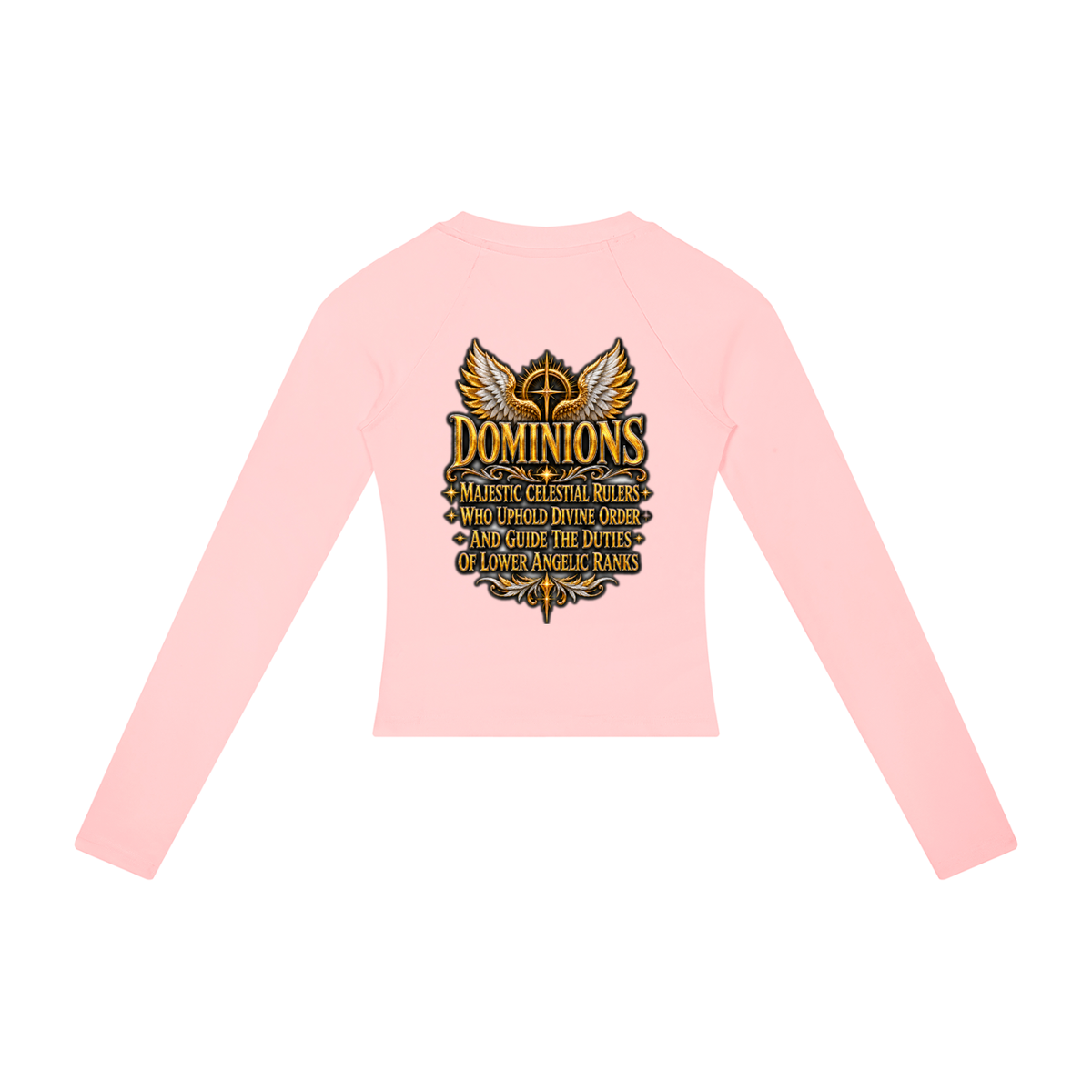 Jubiloré "Dominions" Women’s Slim Raglan Long Sleeve T-Shirt