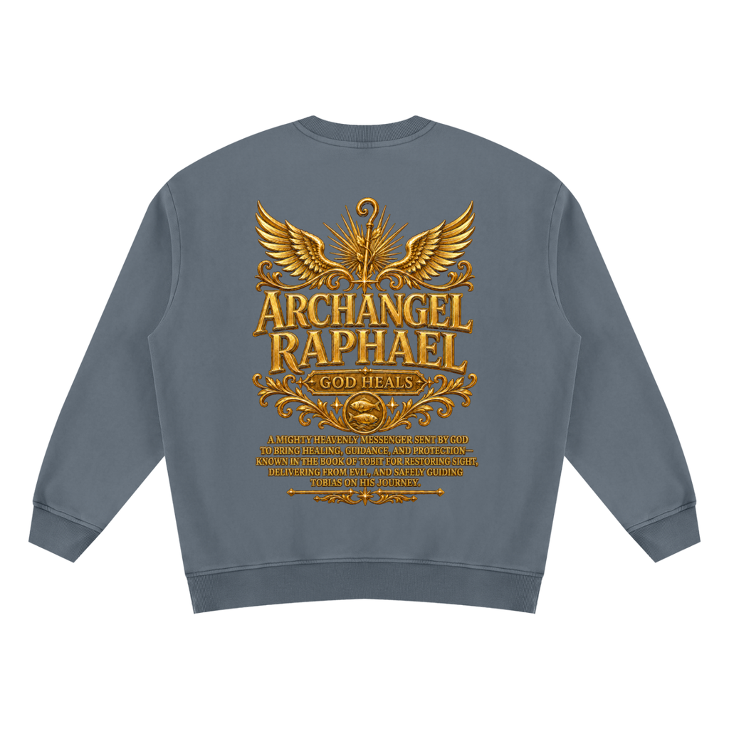 Jubilore "Raphael" Unisex Vintage Wash Fleece Sweatshirt