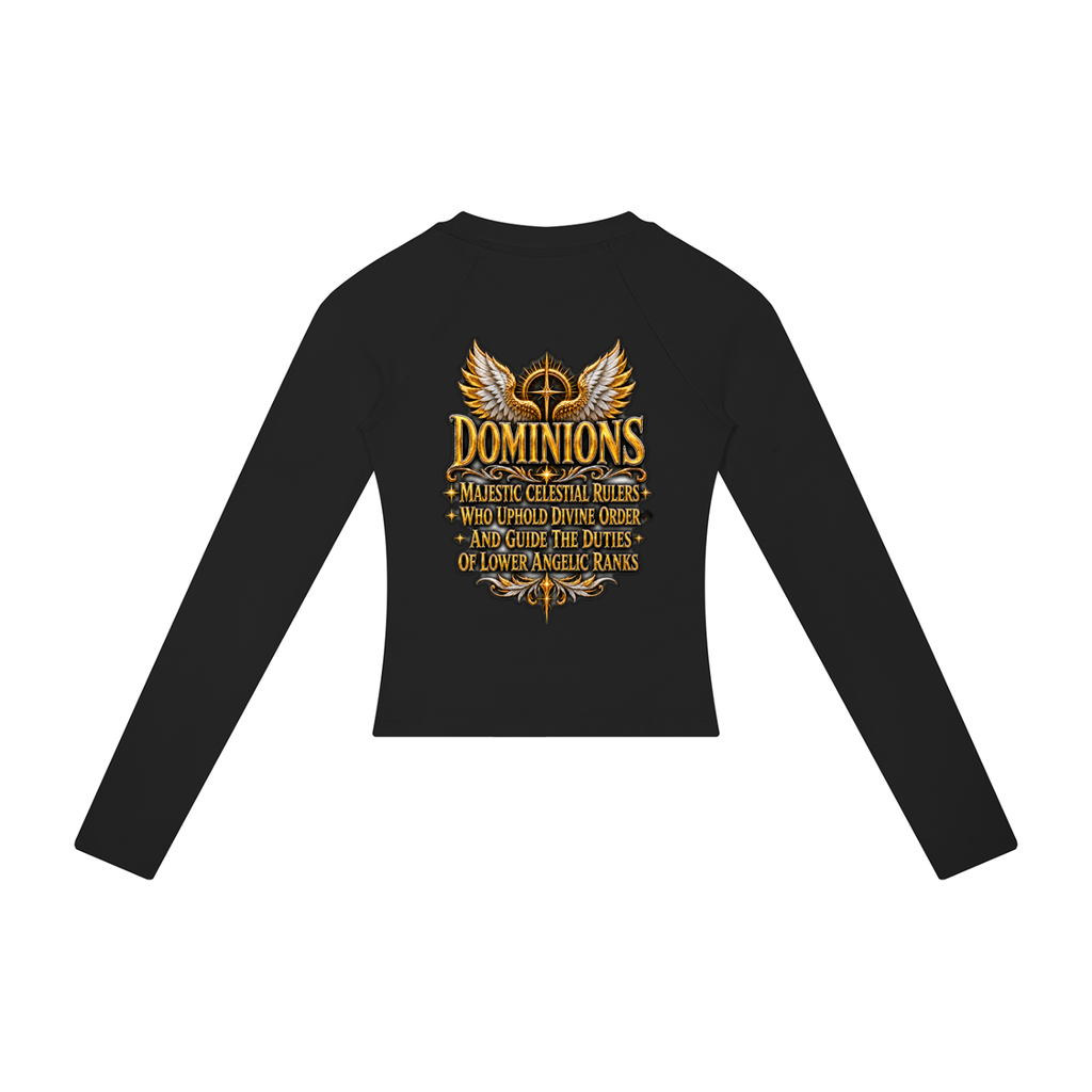 Jubiloré "Dominions" Women’s Slim Raglan Long Sleeve T-Shirt