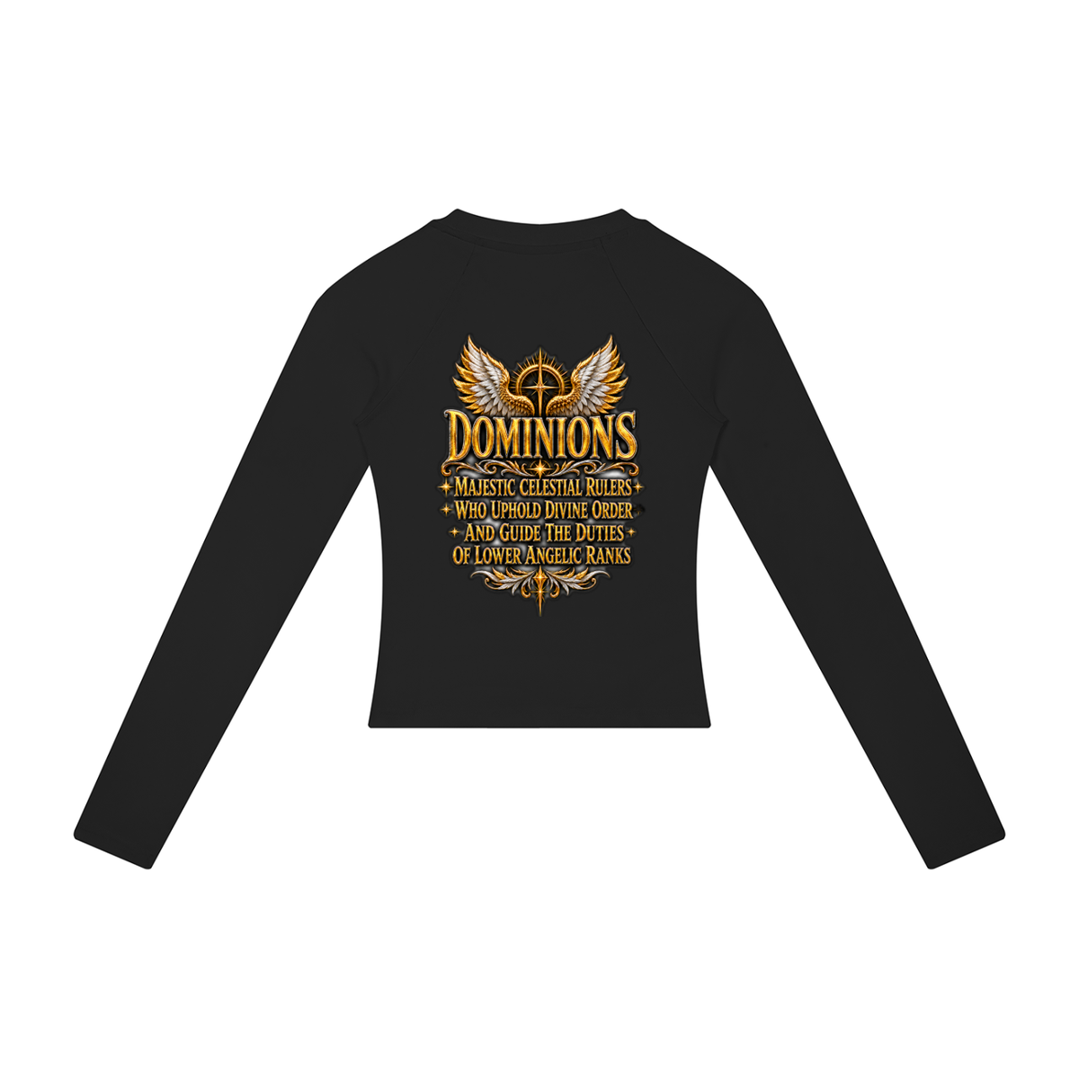 Jubiloré "Dominions" Women’s Slim Raglan Long Sleeve T-Shirt