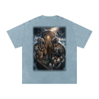 Jubilore "Noah" Snow Washed Oversized Cotton T-Shirt