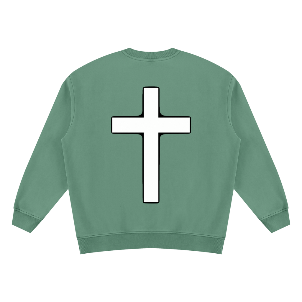 Jubilore Unisex Vintage Wash Fleece Sweatshirt